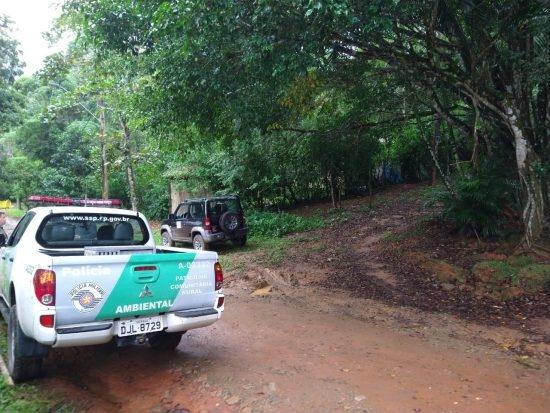 Fiscalização encontra trilha irregular de motocicletas no Parque Estadual Serra do Mar