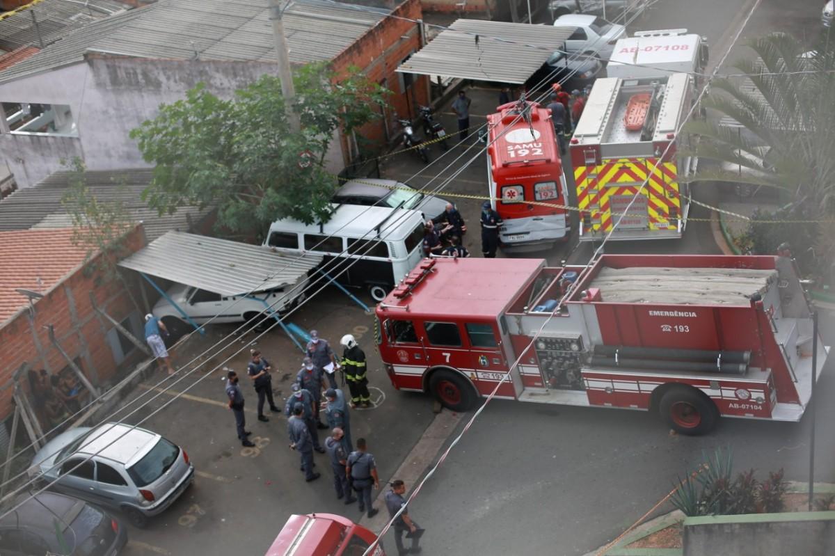 Seis pessoas são atropeladas em acidente com bombeiros