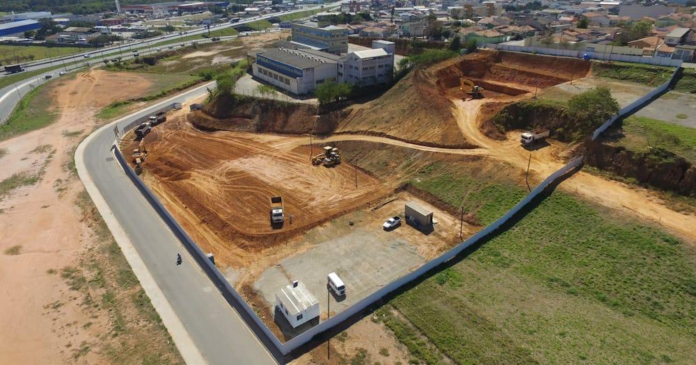 Obra de construção do Hospital Municipal continua evoluindo em Atibaia