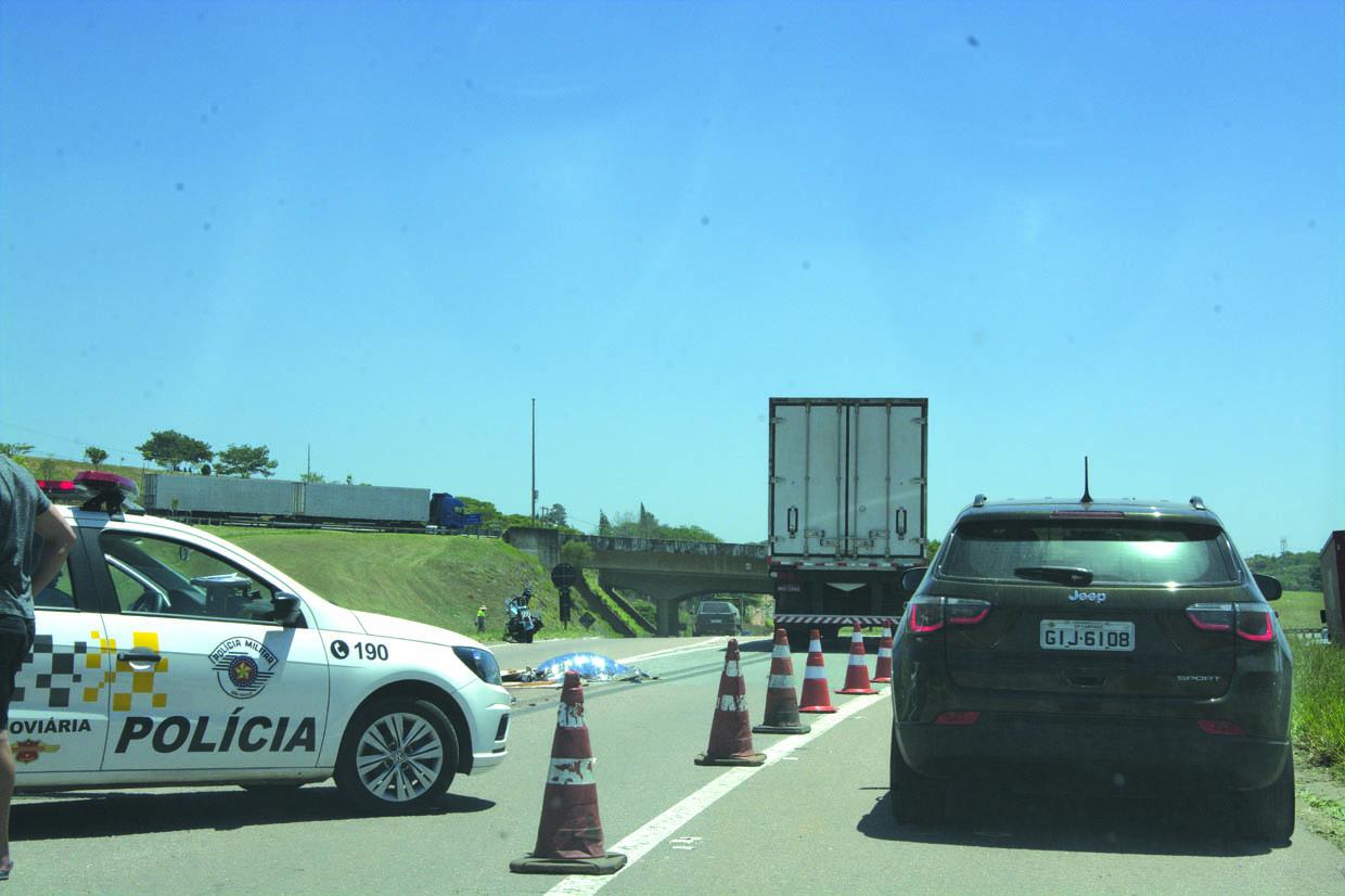 Acidente mata motociclista na Itatiba-Bragança Paulista