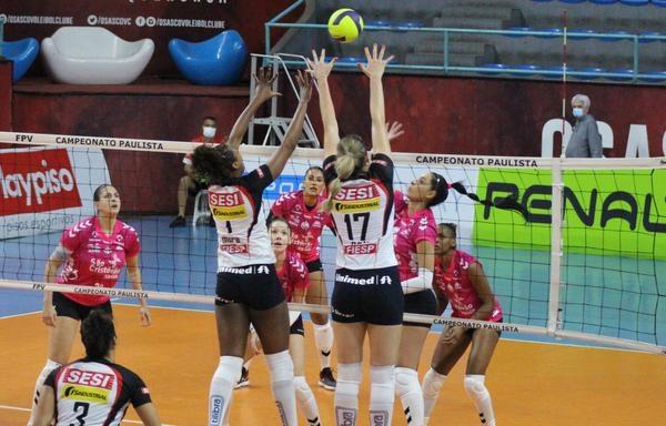 Sesi Vôlei Bauru consegue segunda vitória no Campeonato Paulista