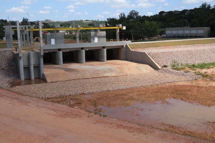 A 1ª represa de Louveira está 99% concluída, com maior armazenamento de água para toda cidade