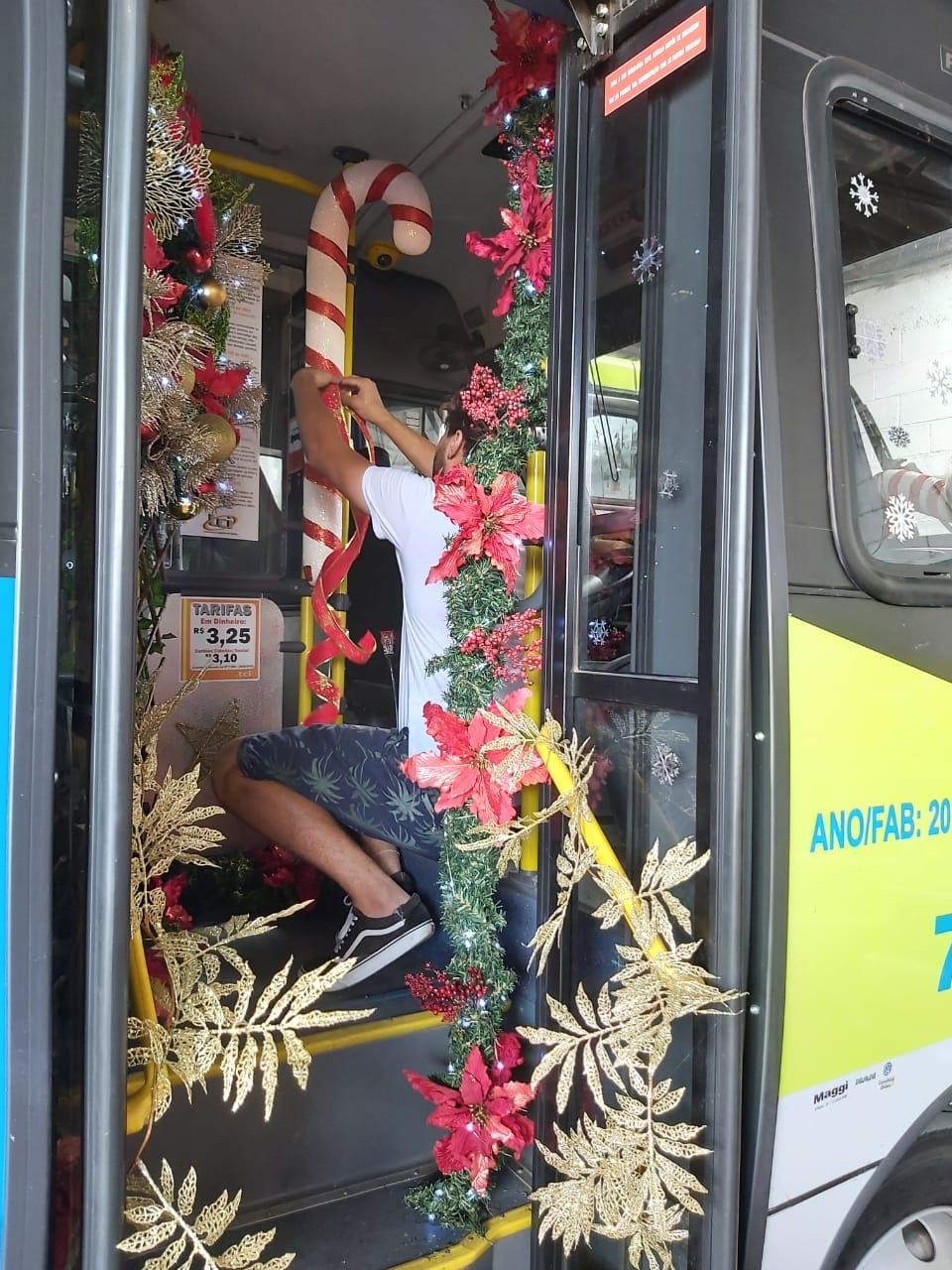 Aicita inova com micro-ônibus ao invés da ‘Casa do Papai Noel’