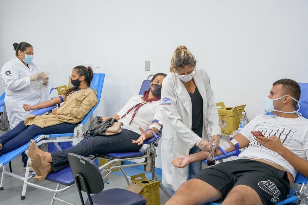 Doadores de sangue deverão agendar participação previamente