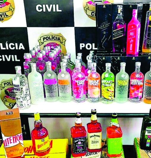 Deic faz nova apreensão de bebidas falsificadas em Campinas