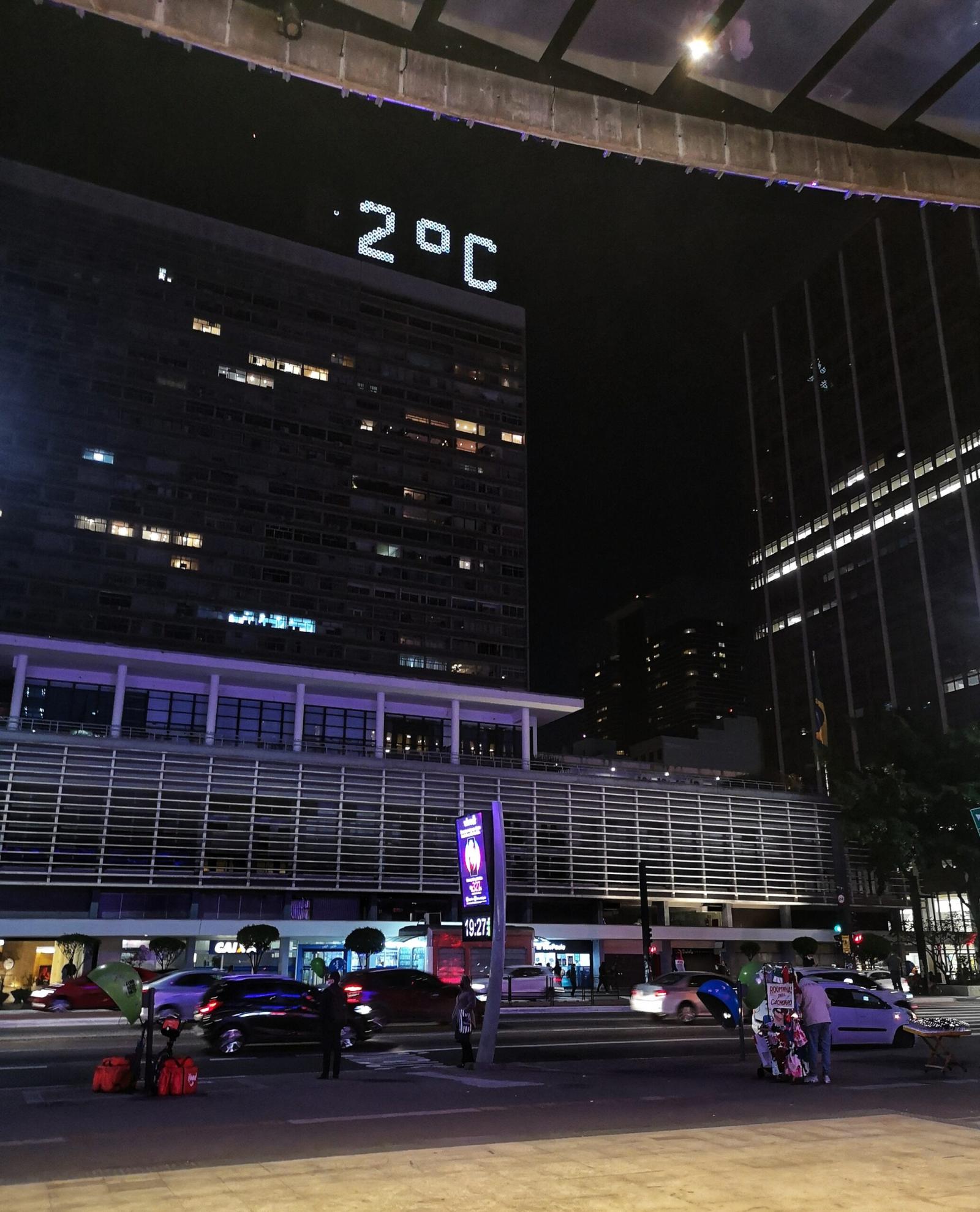 Com 4,3°c, cidade de SP tem a menor temperatura dos últimos 5 anos, aponta Inmet