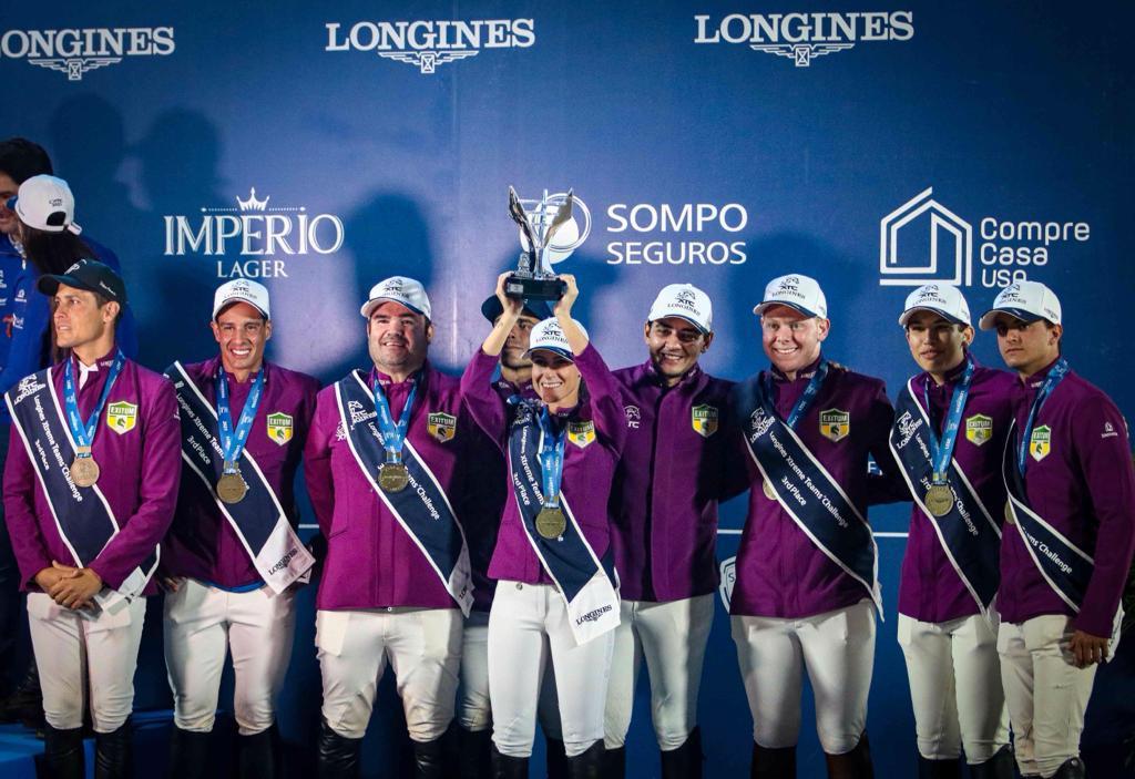 Campeã do ranking, a equipe Imperium repete a dose e vence também o playoff do Longines XTC 2021 no DTC