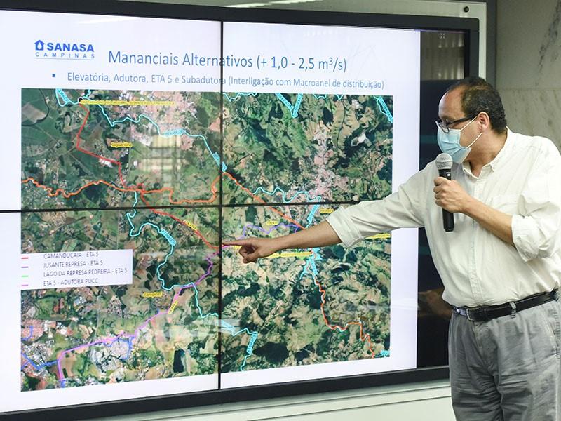 Sanasa propõe captar a água do Rio Jaguari para Campinas