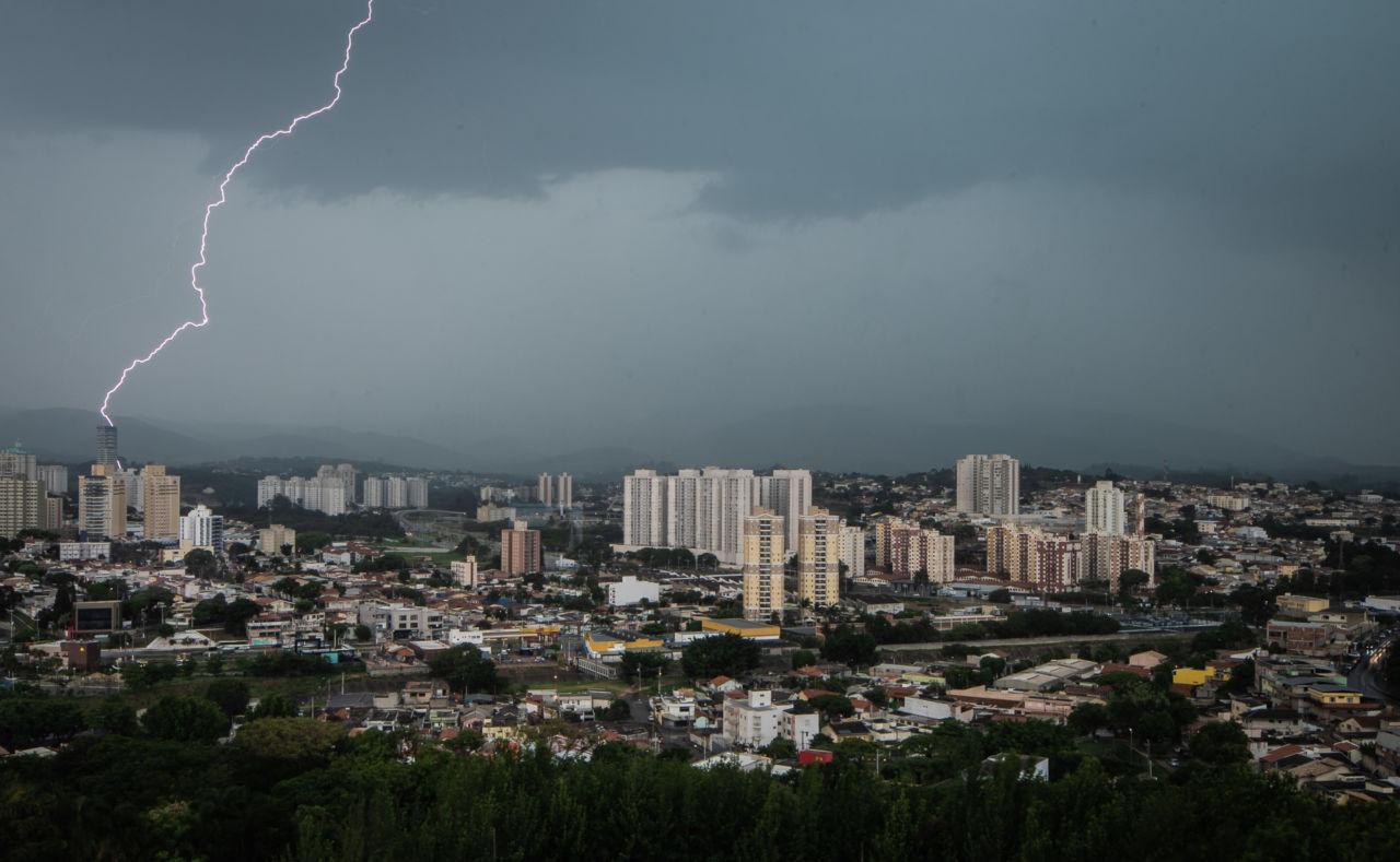 Região tem previsão de chuvas durante o fim de semana