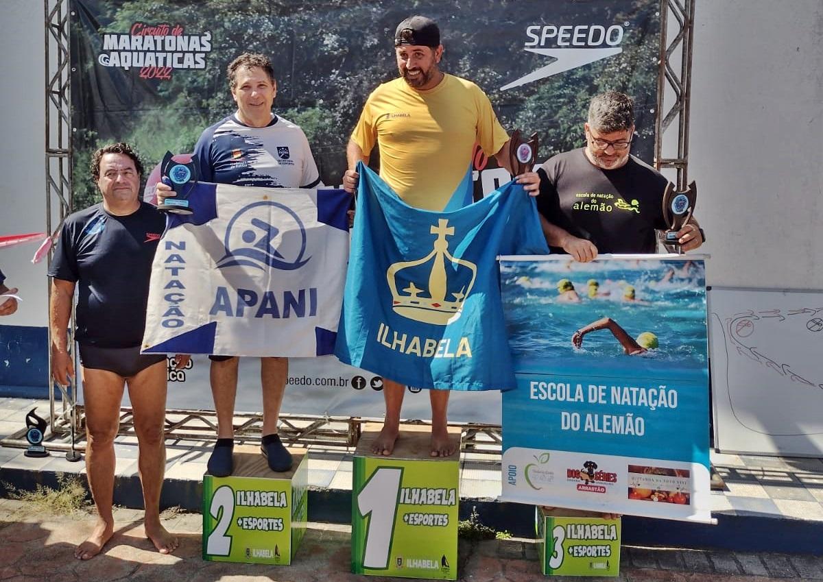 Equipe de Natação da Apan Itatibense sobe no pódio em Ilhabela