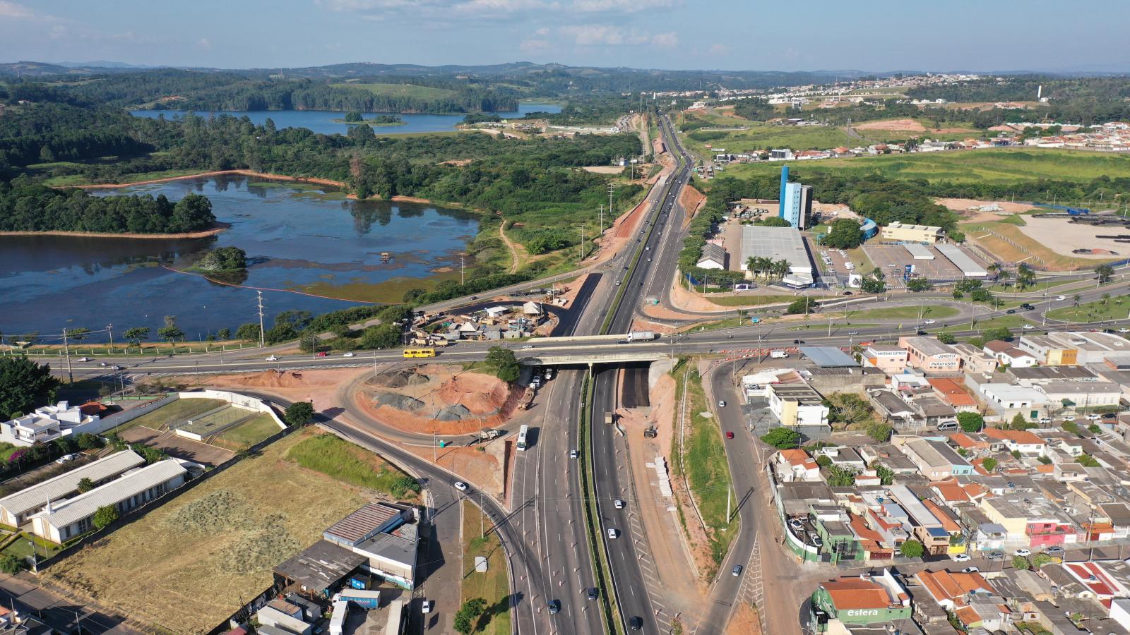 Rota das Bandeiras libera novo acesso da rodovia João Cereser (SP-360) para a Vereador Geraldo Dias (SP-332), em Jundiaí, na próxima segunda-feira (4)