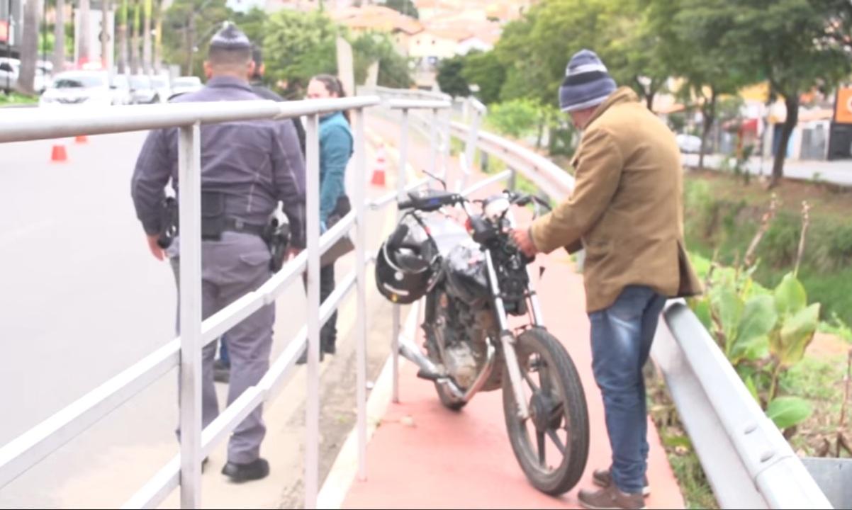 Instrutor morre em acidente com motocicleta no Jardim Paladino