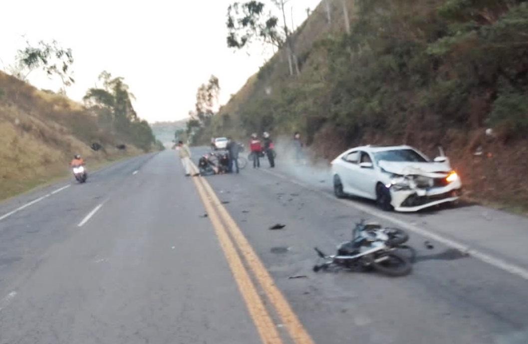 Motociclista morre após colisão com carro de jogador do Red Bull Bragantino