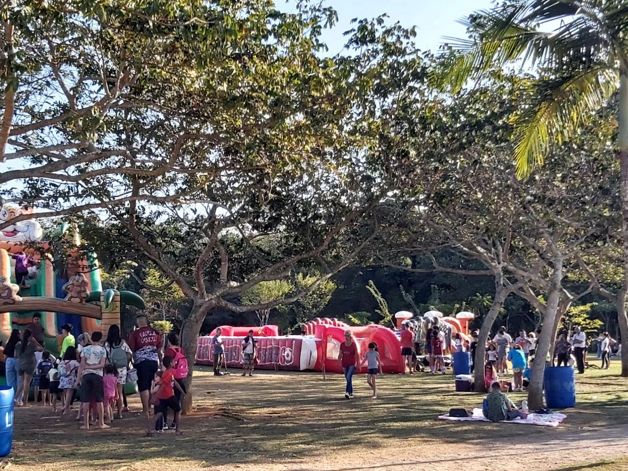 Parque Luís Latorre recebe grande público durante o ‘Férias no Parque’