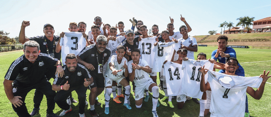 Santos FC é vice-campeão da Nike Premier Cup na categoria Sub-15