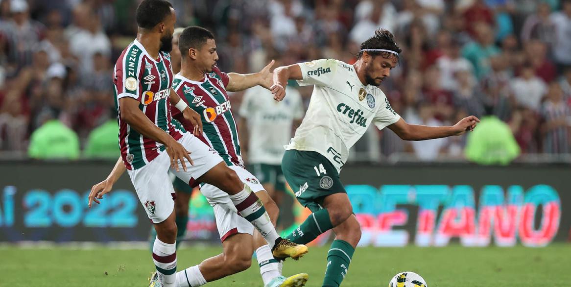 Com gol de bicicleta de Rony, Palmeiras empata com Fluminense