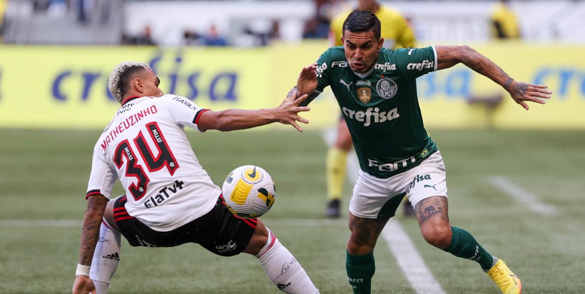 Palmeiras busca empate com o Flamengo e mantém oito pontos na ponta