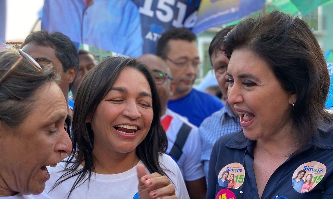 Simone Tebet defende economia verde durante evento no Maranhão