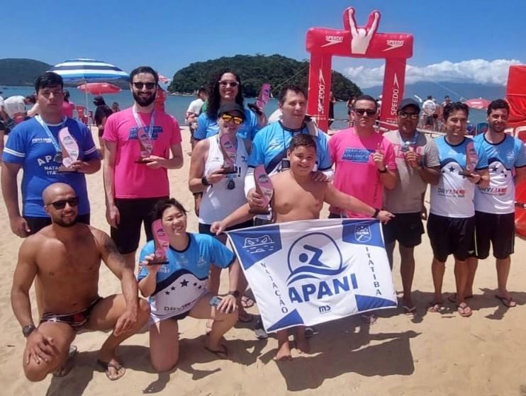 Apan é destaque na etapa de Caraguatatuba do Circuito de Maratonas Aquáticas