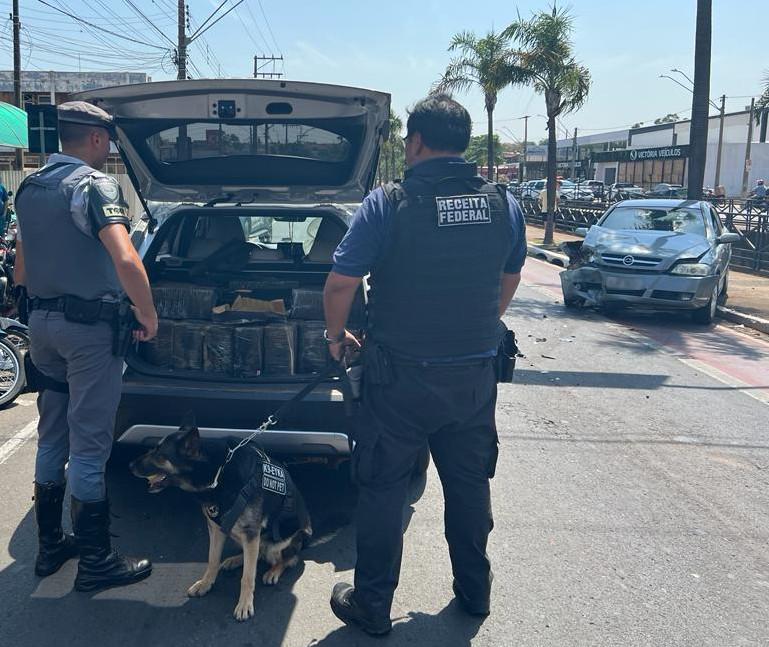 Receita Federal apreende 570 kg de maconha