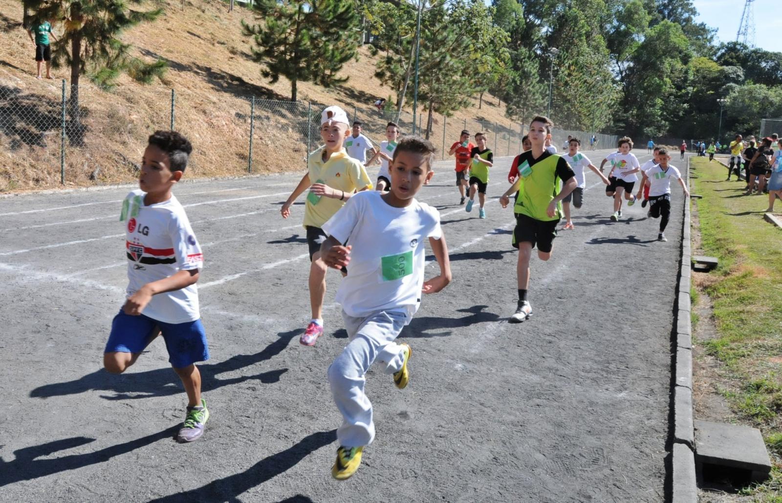 Adesivos podem ser retirados nas escolas ou na Secretaria de Esportes