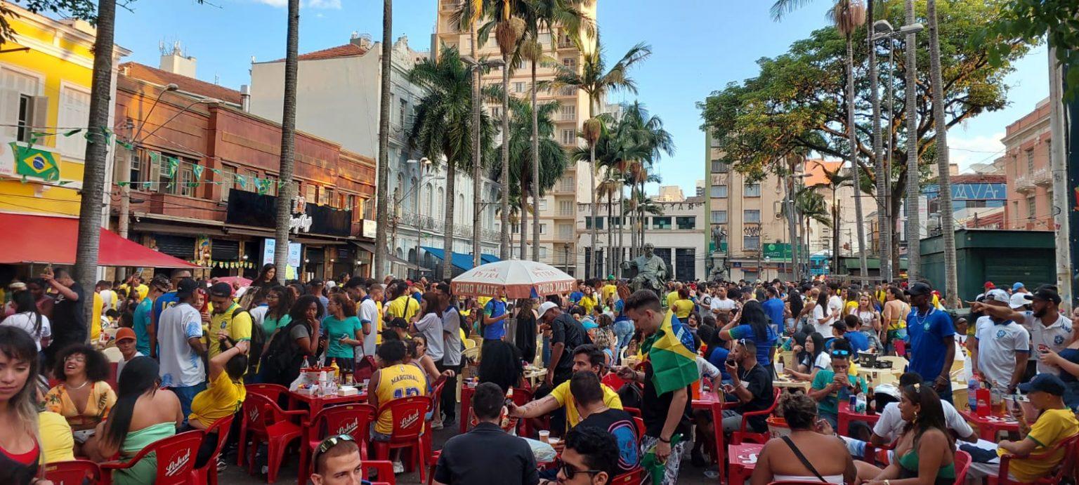 Quatro pessoas foram detidas após vitória do Brasil em Campinas