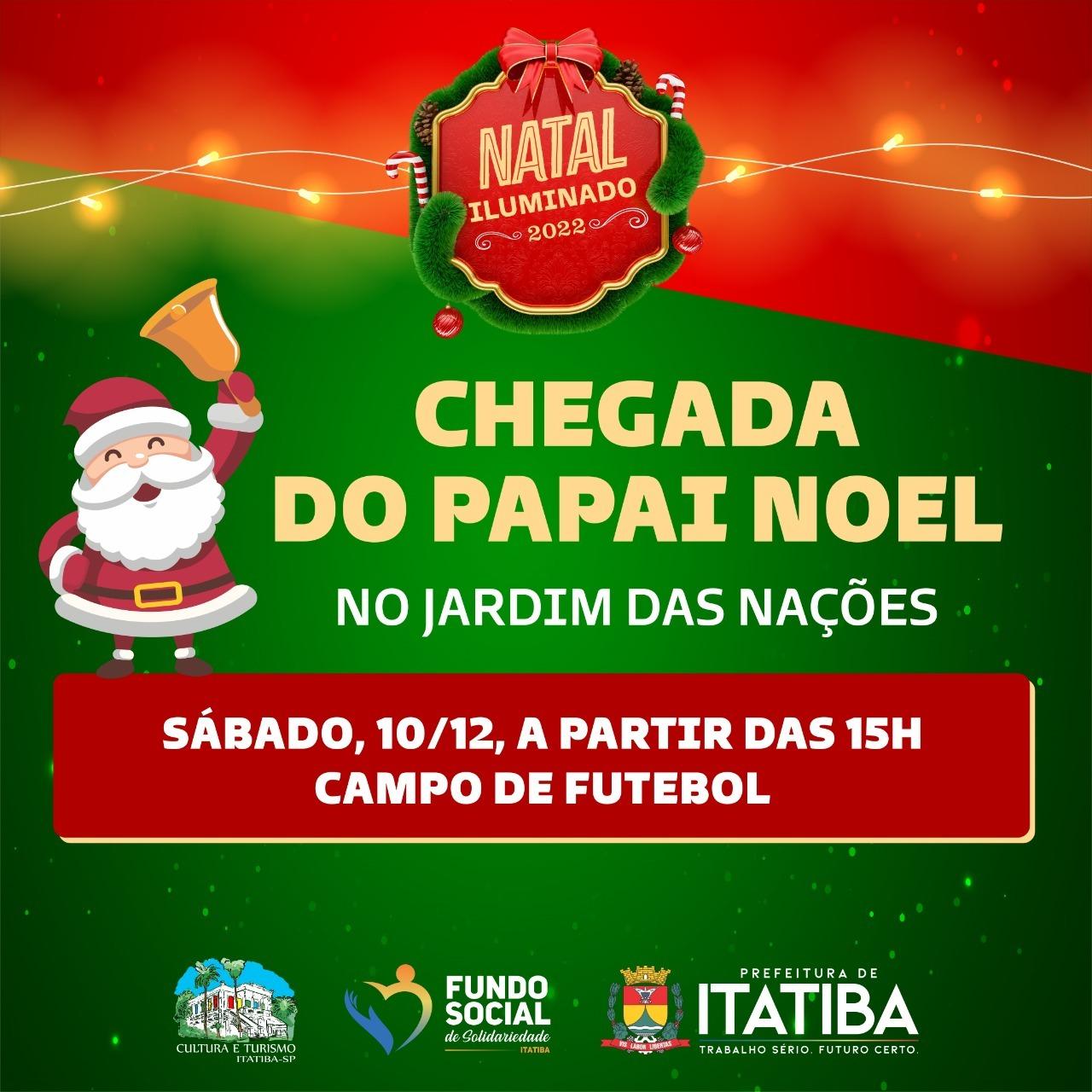 Casa do Papai Noel de Itatiba recebe cerca de 400 pessoas na primeira noite