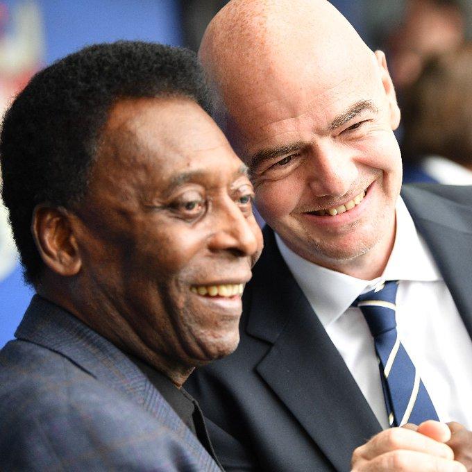 Presidente da Fifa diz que Pelé fez o que nenhum outro jogador sonhou