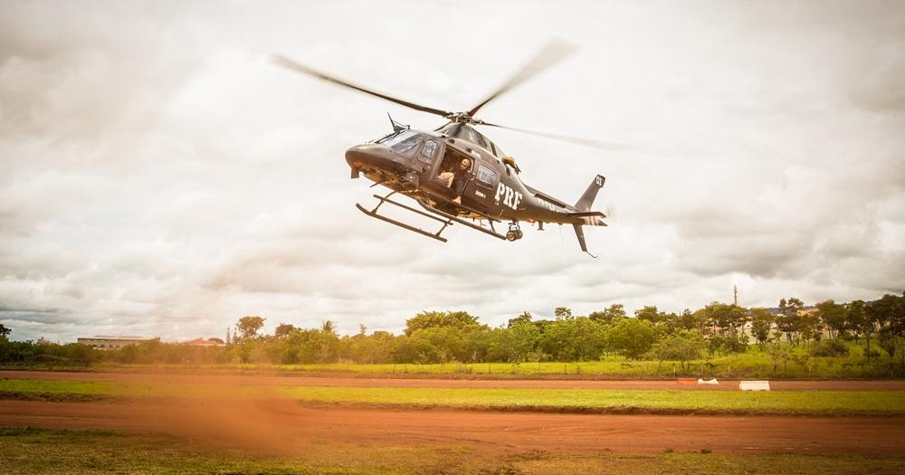 Atibaia recebe helicóptero para base aérea da Polícia Rodoviária Federal no município