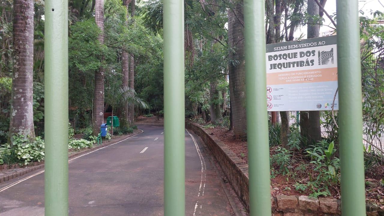 Campinas deixa parques fechados até 3 de fevereiro