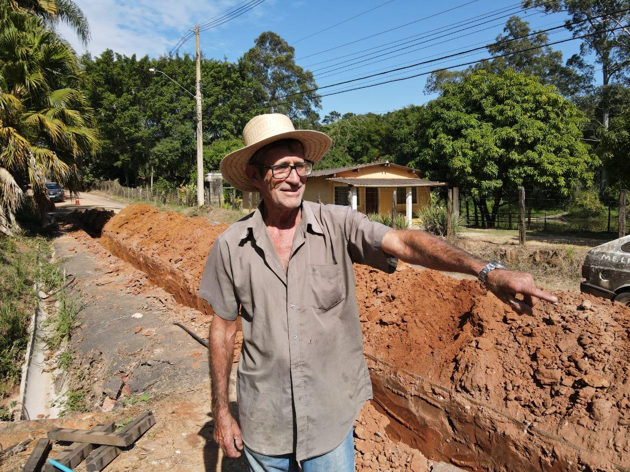 DAE retoma obras de saneamento no Mato Dentro e Rio Acima