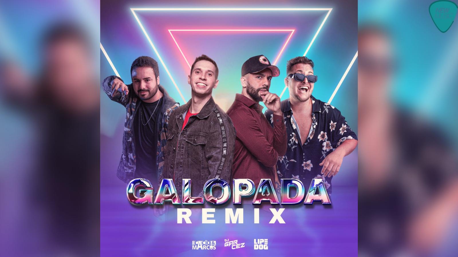 Cacio & Marcos lança remix eletrônico de‘‘Galopada’’, com os DJs Garcez e Lipe Dog