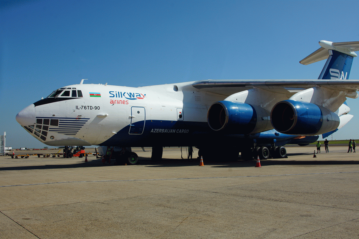 Viracopos recebe cargueiro russo Ilyushin Il-76 para transporte de peça de 31 toneladas