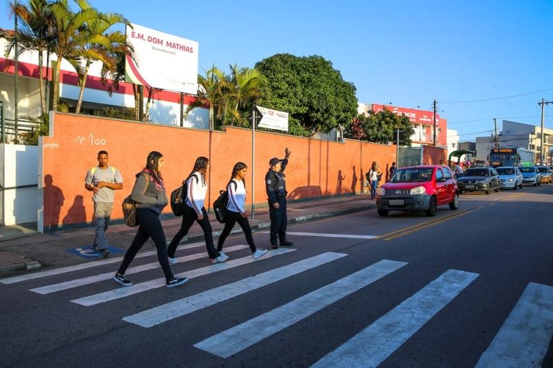 Vinhedo reforça policiamento nas escolas para segurança dos alunos