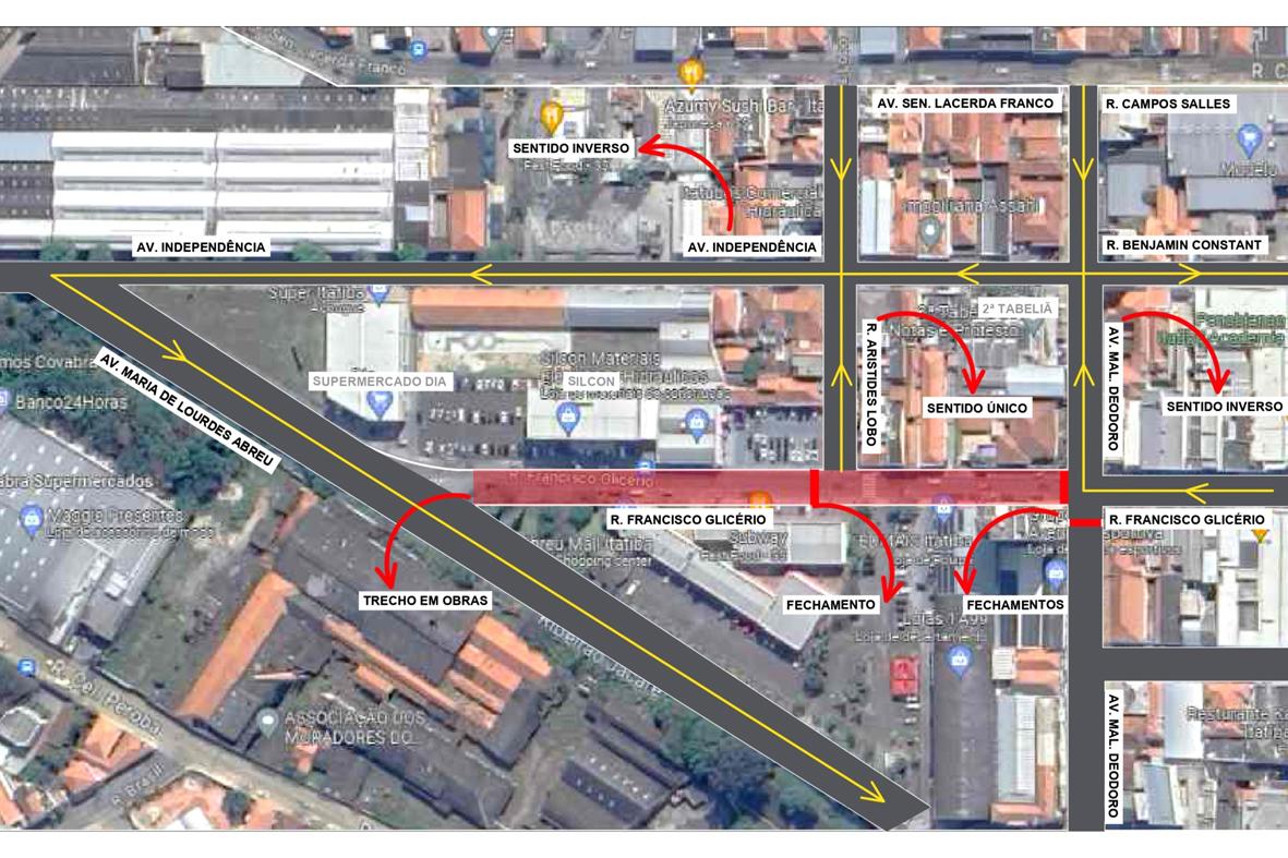 Obras de drenagem fazem parte do projeto de Revitalização do Centro