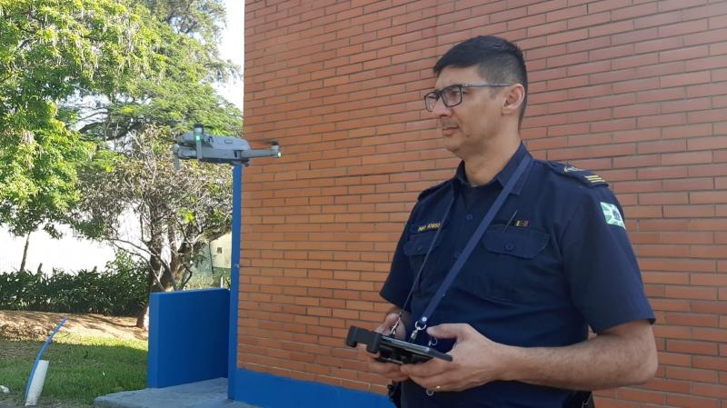 Reforço na segurança: GCM de Valinhos começa a usar drone no combate à criminalidade