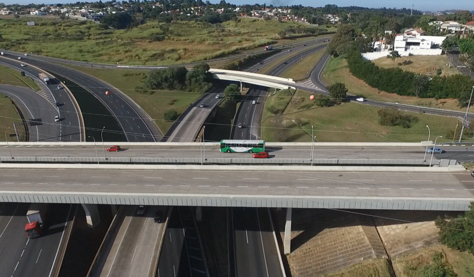 Rota das Bandeiras realiza obras em Campinas, com desvios de tráfego, neste fim de semana (13 e 14/5)