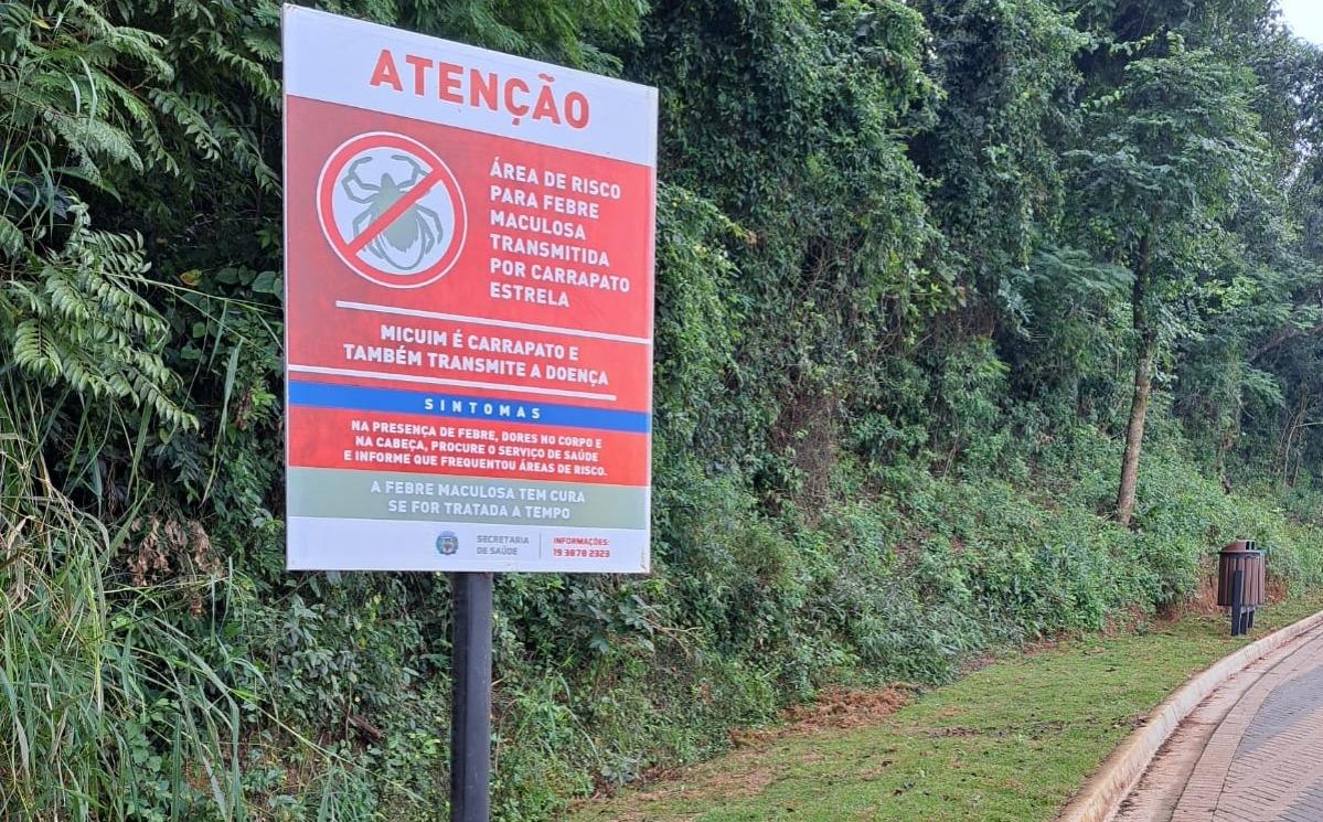 Por prevenção contra a febre maculosa, Prefeitura de Louveira interdita Parque Luigi Martini por 15 dias