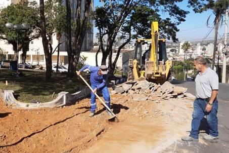 Praça da Santa Cruz revitalizada será entregue à população