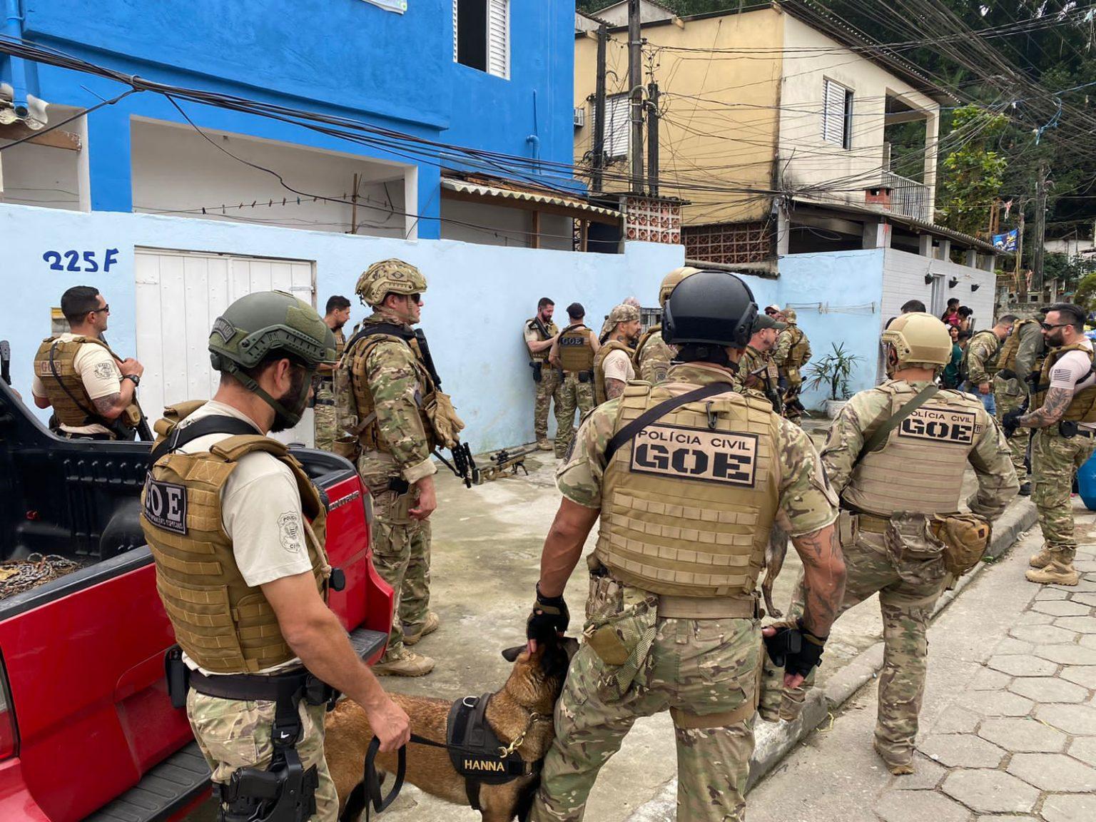 Polícia apreende 400 kg de drogas em oito dias de Operação Escudo na Baixada Santista