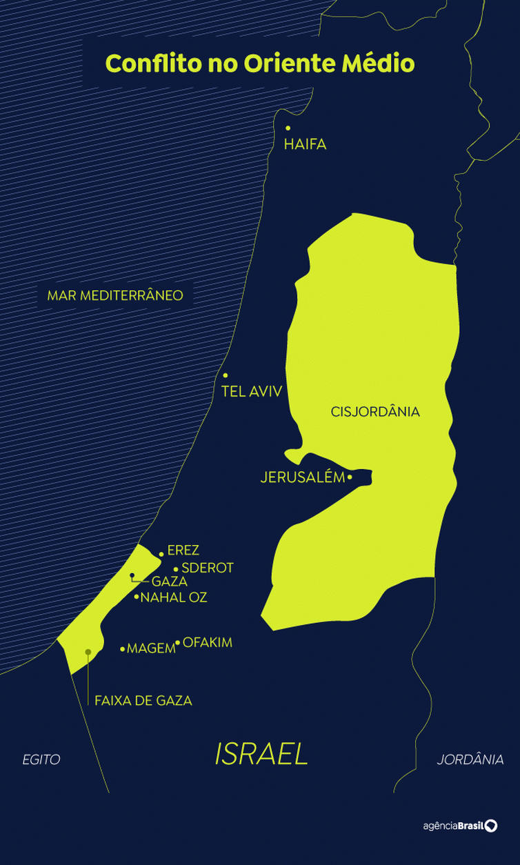 Entenda quais as regiões envolvidas na guerra no Oriente Médio