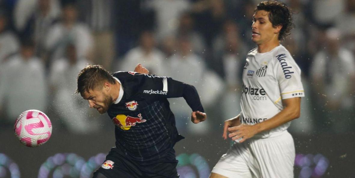  Red Bull Bragantino vence Santos e se firma na vice-liderança