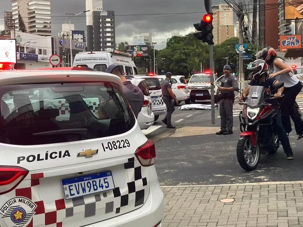 Homem morre em tentativa de assalto na Avenida Norte-Sul em Campinas