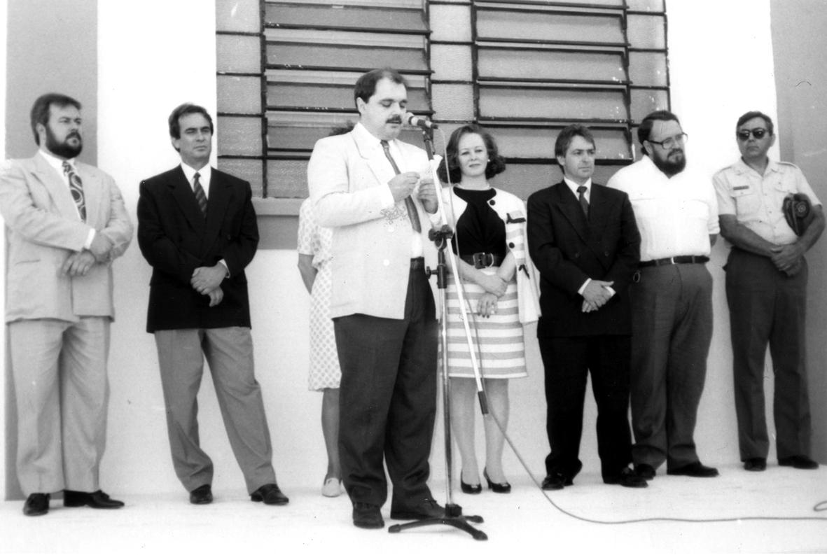 Inauguração do Centro de Convivência Ângela Lygia Parodi Scavone 1993