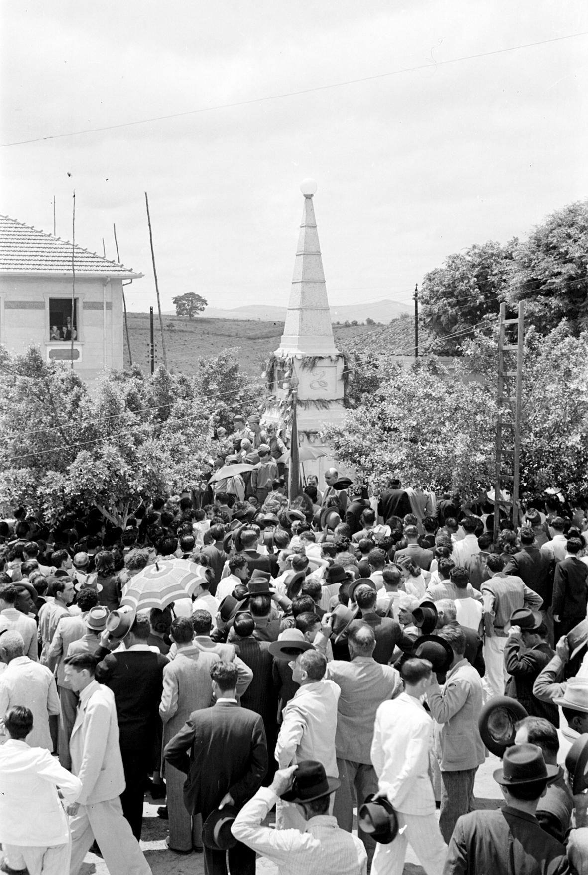 Homenagem aos Expedicionários itatibenses - 07/10/1945