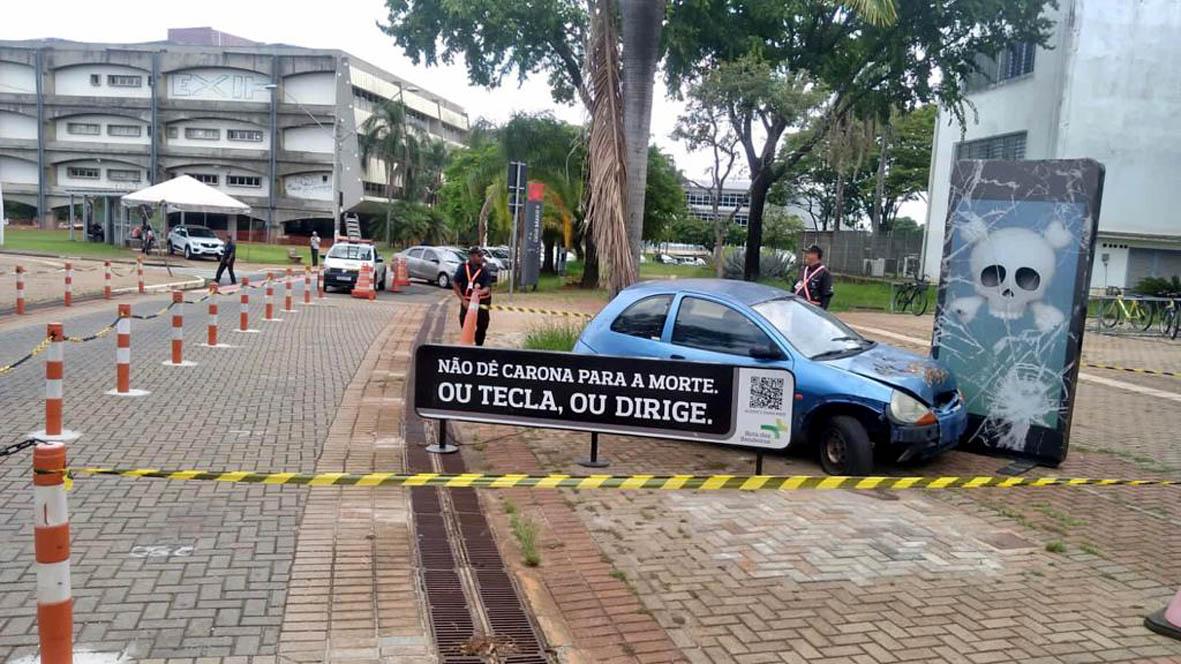 Campanha de Segurança Viária da Rota das Bandeiras chega à UNICAMP