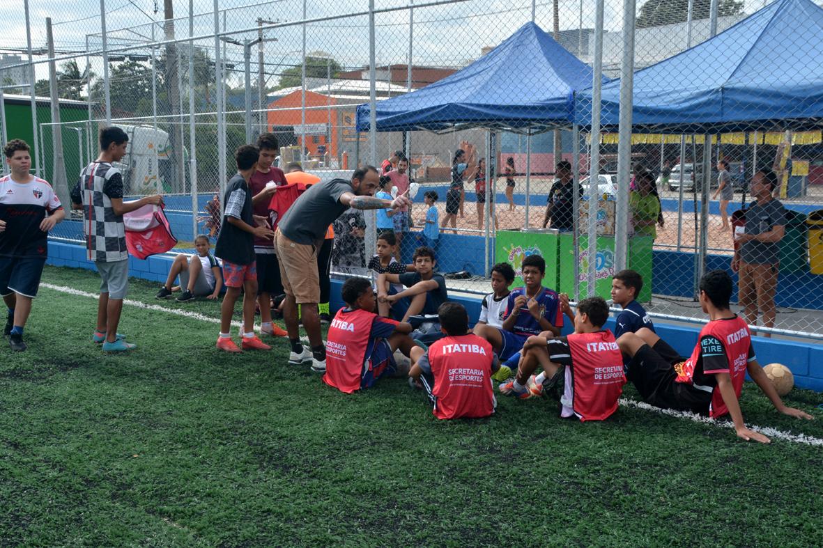 Inauguração do CELF Linão contou com atividades esportivas e emocionantes homenagens