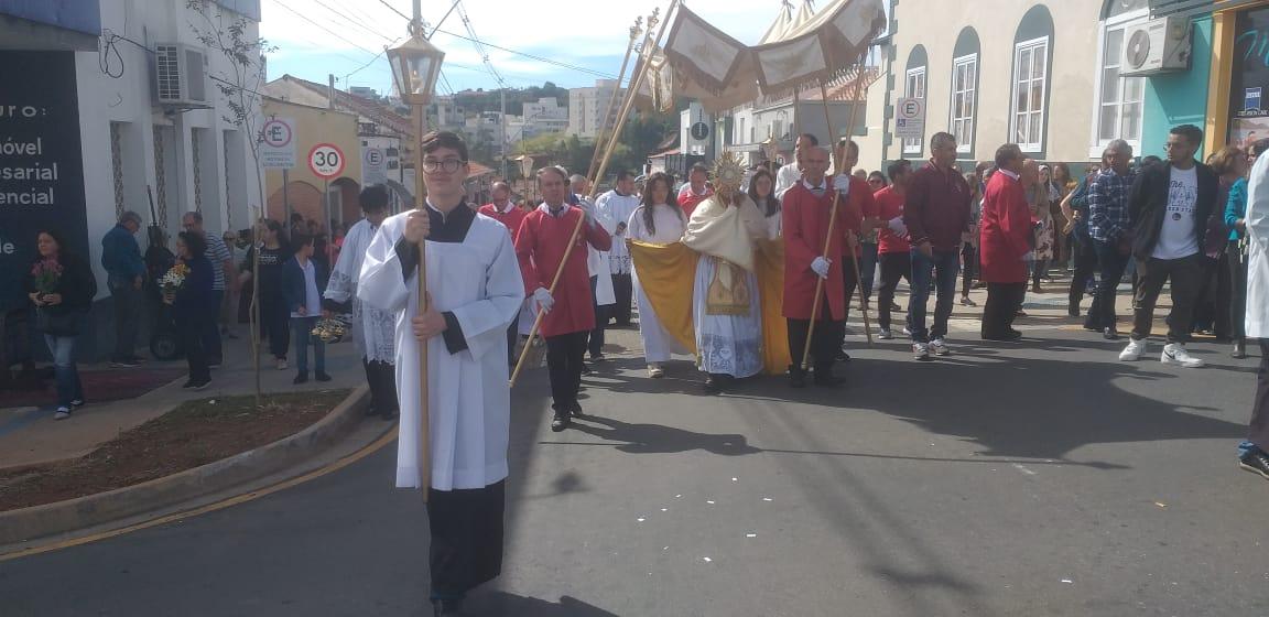 Procissões marcam o Dia de Corpus Christi no município