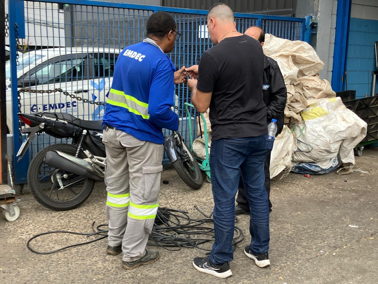 Empresário é preso por receptação de fios de cobre furtados do BRT de Campinas