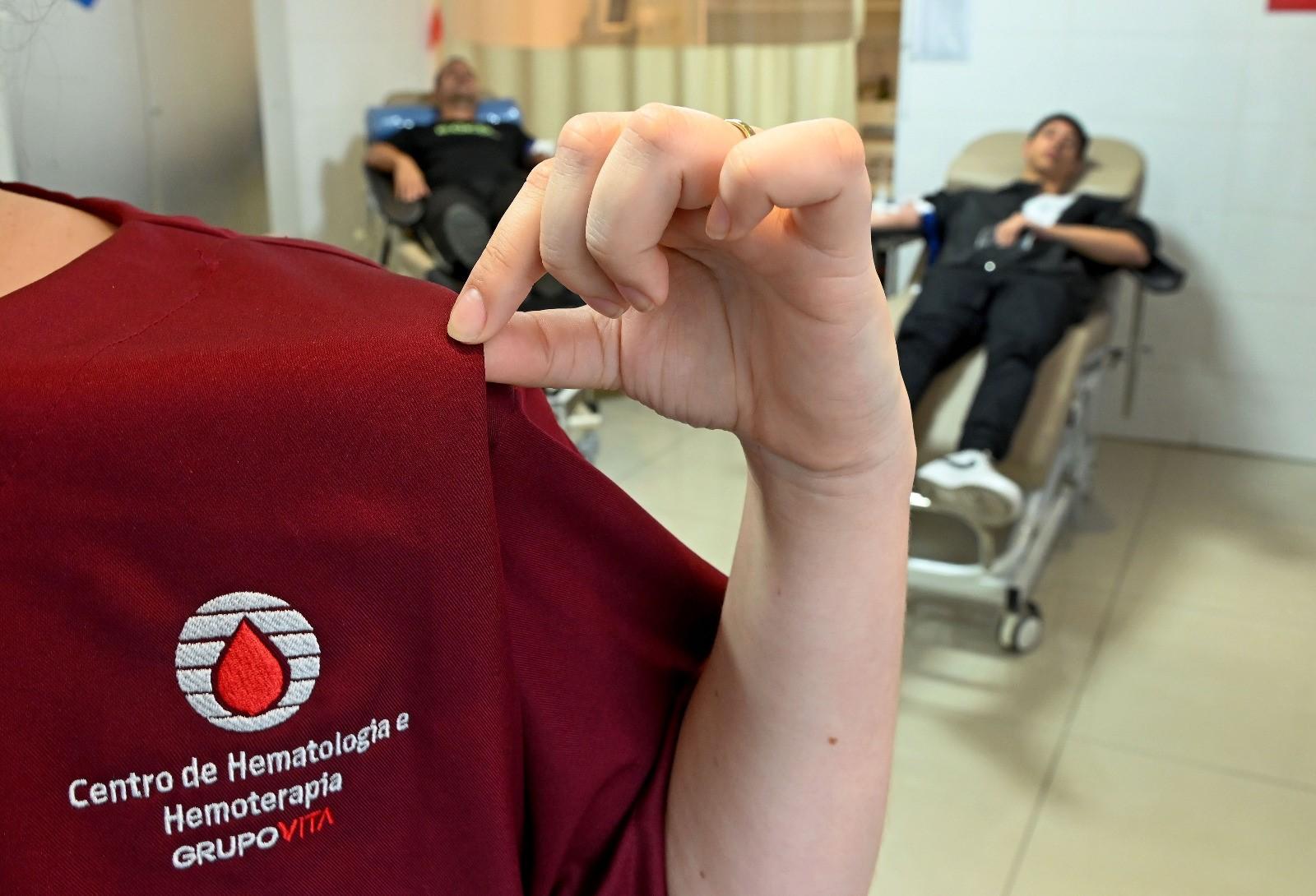 Jovens aprendizes participam de campanha de doação de sangue do Julho Vermelho